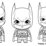 The dark knight coloring pages