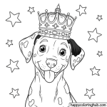 101 dalmation coloring pages