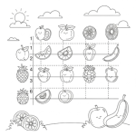 1st grade color and graph page