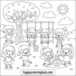 1st grade color pages