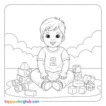 2 year old coloring pages