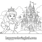 4 year old coloring page