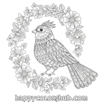 Adult coloring book pages printable