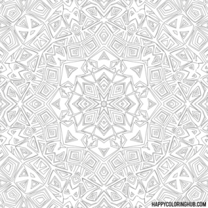 Adult coloring image