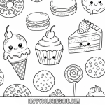 Adult doodle design coloring pages