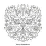 Advanced coloring sheets