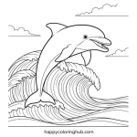 Animal design coloring pages
