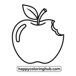 Apple coloring