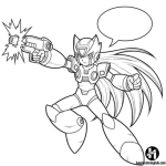 Blaster zero master coloring pages