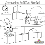 Cocomelon coloring sheets