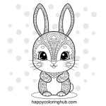 Color pages zentangle animals