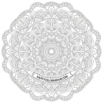 Color therapy coloring pages