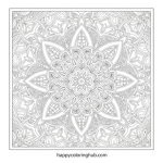 Coloring page for kids joy