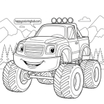 Coloring pages for 5 year old boy