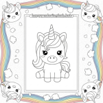 Coloring pages for kids easy