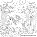 Coloring pages of girls for 9 year olds