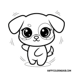 Coloring pictures of dogs