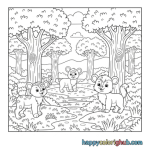 Coloring sheets 5 year old