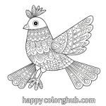Colouring sheet adult