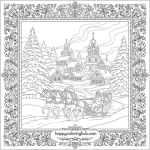 Country coloring pages for adults