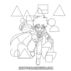 Cute anime coloring pages Happy Coloring Hub Free Printable