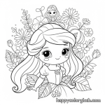 Disney coloring pages for girls