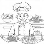 Emoji smiley face coloring page