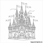Fairy tale coloring pages for adults