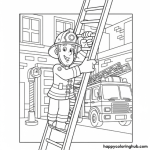 Fireman sam coloring pages
