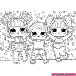 Free coloring pages boy lol surprise dolls