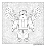 Free coloring pages for roblox