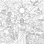 Free jewish bible coloring pages downloadable