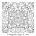 Free online mandala coloring pages for adults