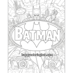 Free printable batman logo coloring pages