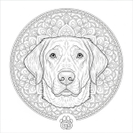 Free printable guide/service dog coloring pages
