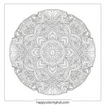 Free printable trippy coloring pages for adults