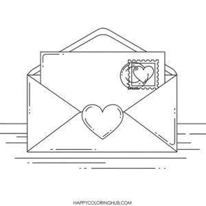 Free printable valentine coloring pages for preschoolers