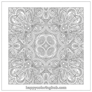 Free quilt block printable color pages