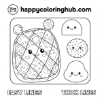 Free quilt coloring pages