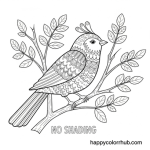 Fun coloring pages pdf 4 year olds
