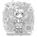 Gacha coloring pages
