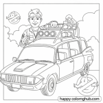 Ghost busters coloring page -pinterest