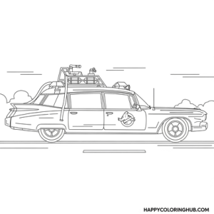 Ghost busters coloring pages