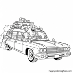 Ghostbusters coloring pages