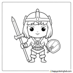 He man coloring pages