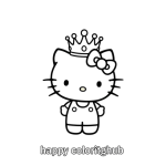 Hello kitty colouring books