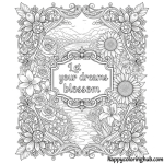 Life quotes coloring pages