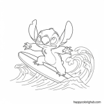 Lilo and stitch color pages