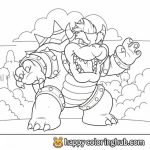 Mario coloring pages free download