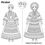 Mirabel coloring page
